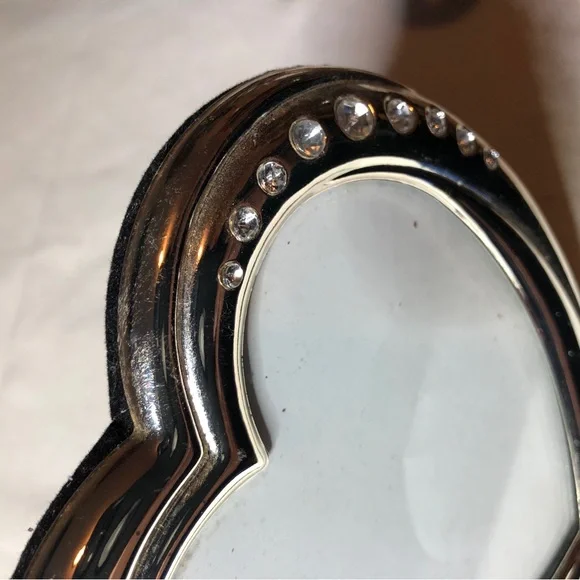 Silver Heart-Shaped Double Photo Frame - Picture 5 of 11
